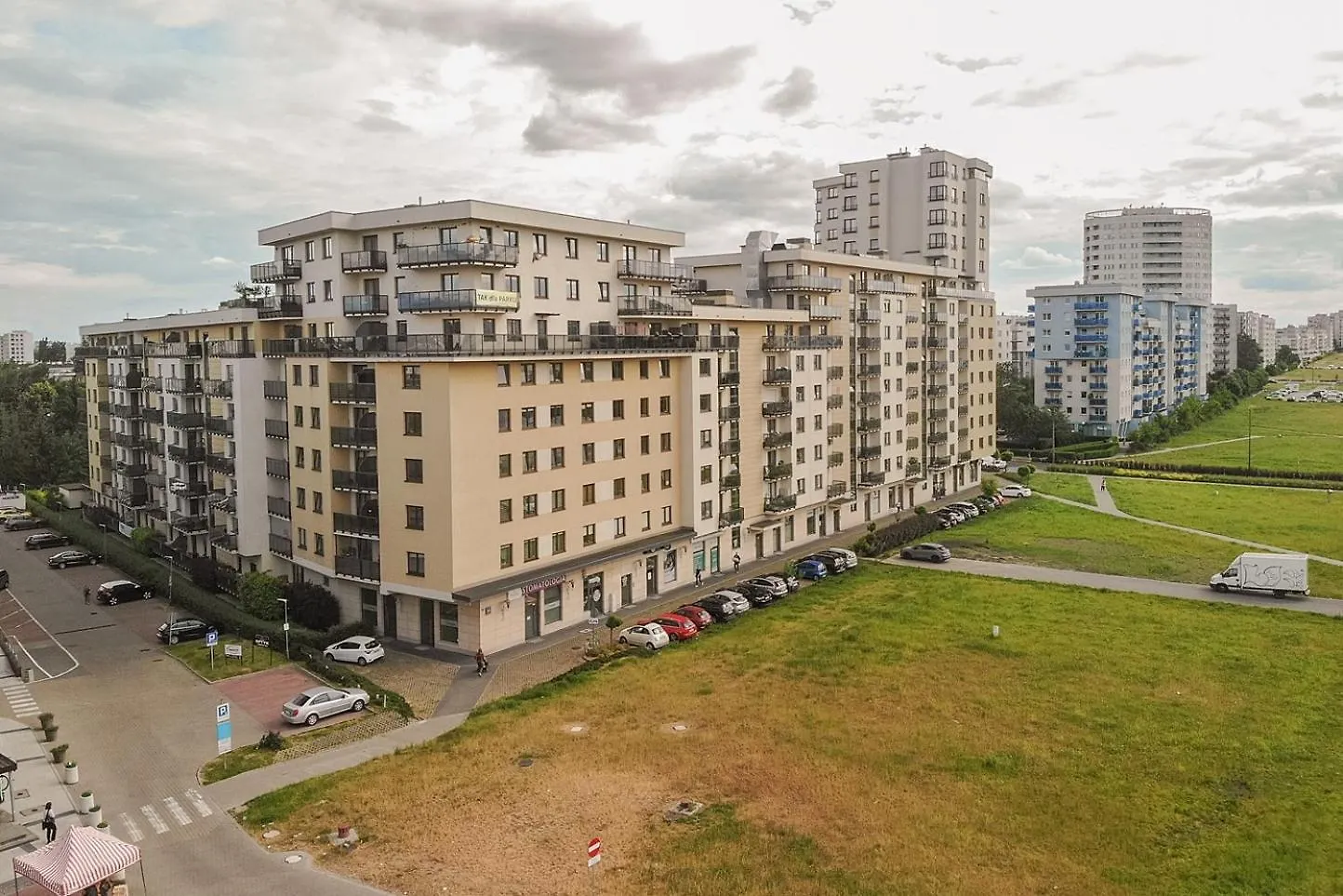 Lanciego - Przytulny Apartament Z Osobna Sypialna, Balkon, Wi-Fi, Natolin, Ursynow Warszawa Polska